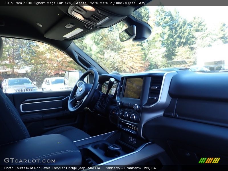Granite Crystal Metallic / Black/Diesel Gray 2019 Ram 2500 Bighorn Mega Cab 4x4