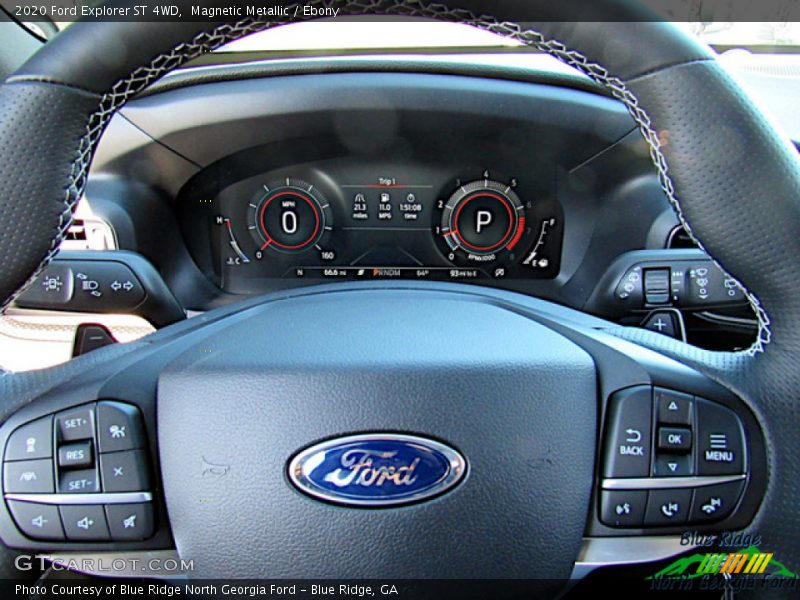 Magnetic Metallic / Ebony 2020 Ford Explorer ST 4WD