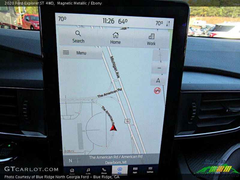 Magnetic Metallic / Ebony 2020 Ford Explorer ST 4WD
