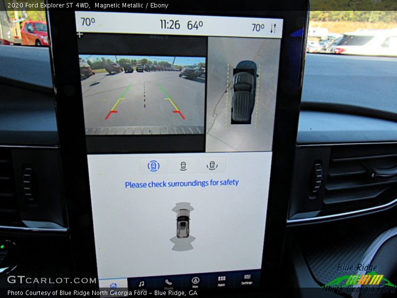 Magnetic Metallic / Ebony 2020 Ford Explorer ST 4WD