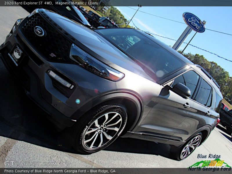 Magnetic Metallic / Ebony 2020 Ford Explorer ST 4WD