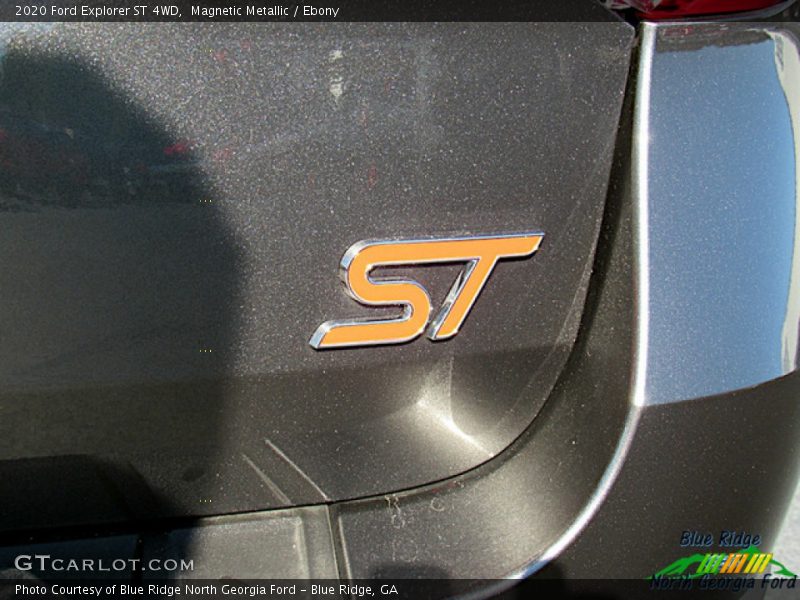 Magnetic Metallic / Ebony 2020 Ford Explorer ST 4WD