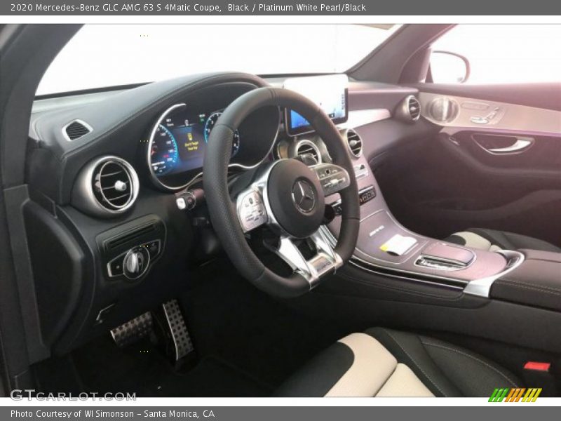 Front Seat of 2020 GLC AMG 63 S 4Matic Coupe