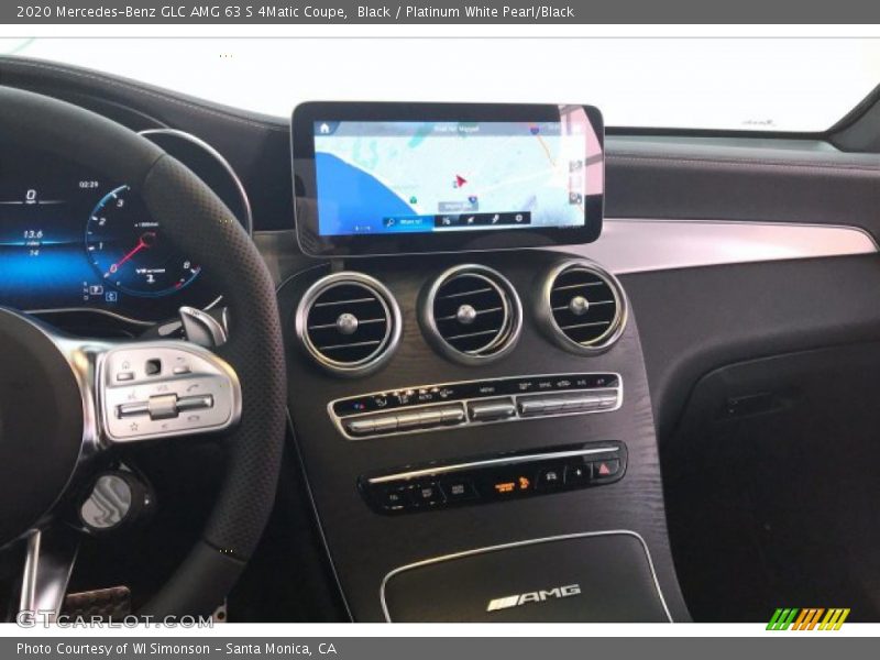 Controls of 2020 GLC AMG 63 S 4Matic Coupe