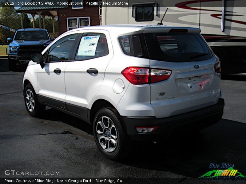 Moondust Silver Metallic / Medium Stone 2019 Ford EcoSport S 4WD