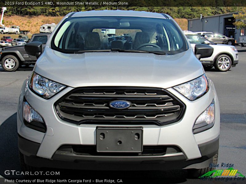 Moondust Silver Metallic / Medium Stone 2019 Ford EcoSport S 4WD