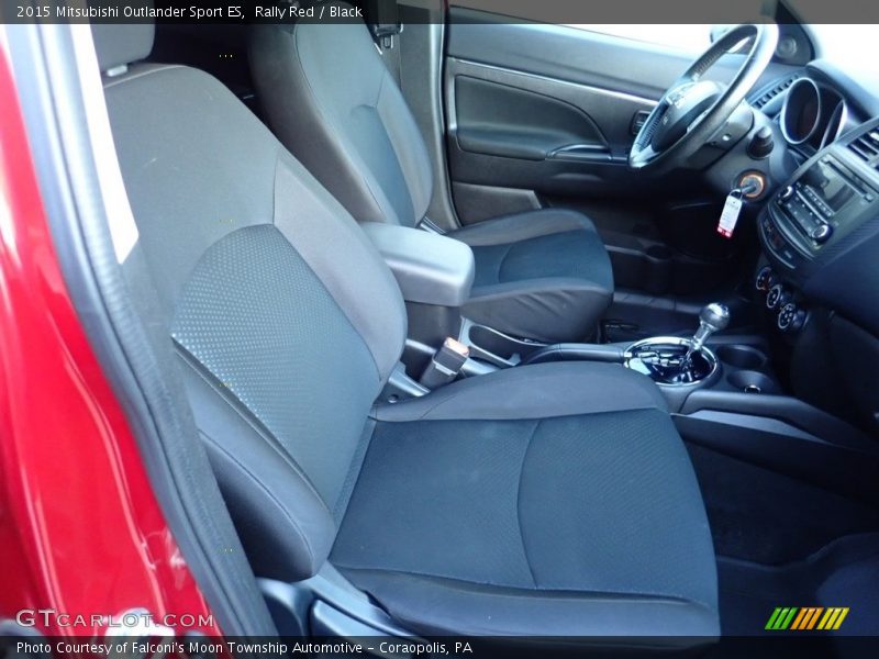 Rally Red / Black 2015 Mitsubishi Outlander Sport ES