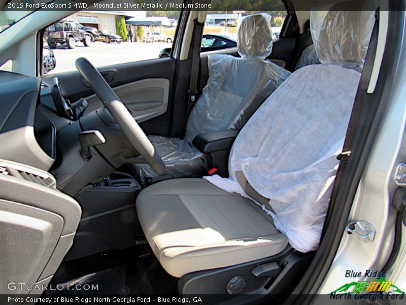 Moondust Silver Metallic / Medium Stone 2019 Ford EcoSport S 4WD