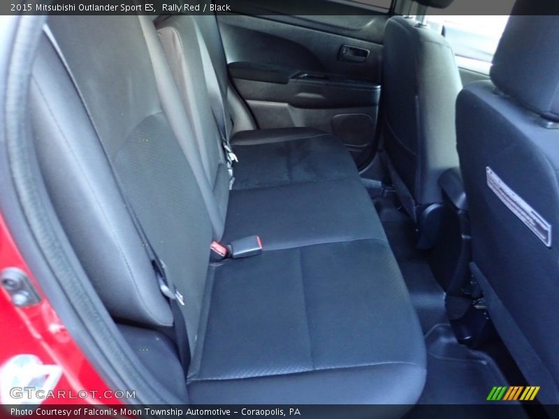 Rally Red / Black 2015 Mitsubishi Outlander Sport ES