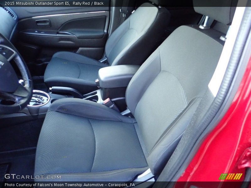Rally Red / Black 2015 Mitsubishi Outlander Sport ES