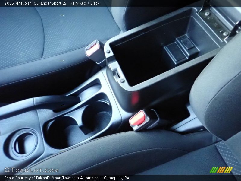 Rally Red / Black 2015 Mitsubishi Outlander Sport ES
