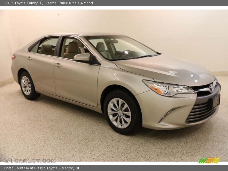 Creme Brulee Mica / Almond 2017 Toyota Camry LE