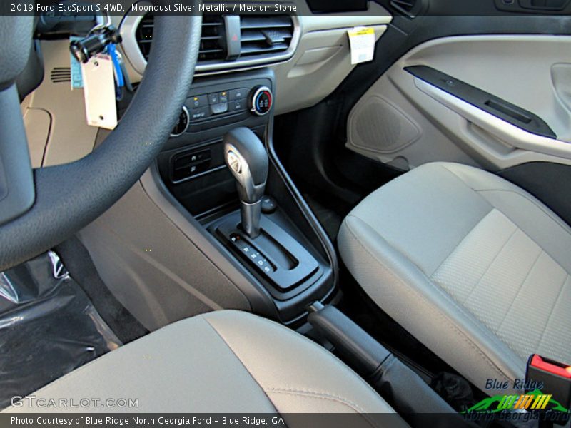 Moondust Silver Metallic / Medium Stone 2019 Ford EcoSport S 4WD