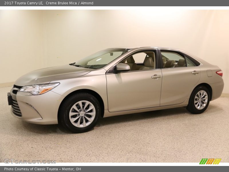 Creme Brulee Mica / Almond 2017 Toyota Camry LE