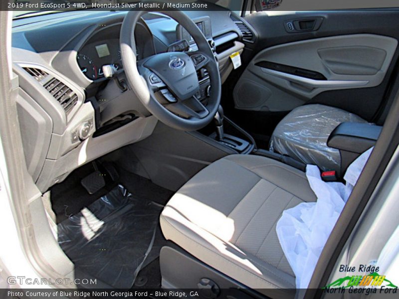 Moondust Silver Metallic / Medium Stone 2019 Ford EcoSport S 4WD
