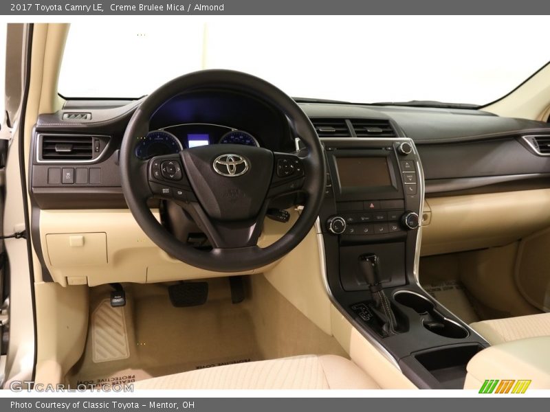 Creme Brulee Mica / Almond 2017 Toyota Camry LE