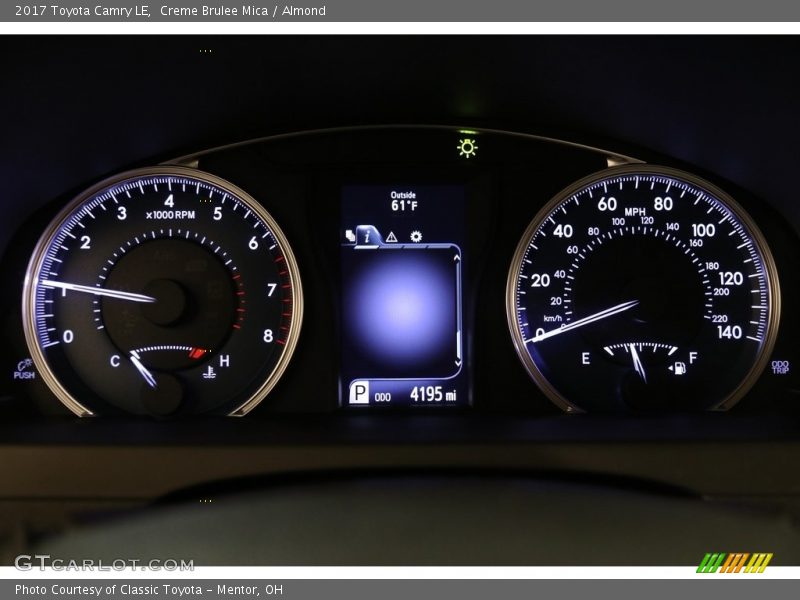 Creme Brulee Mica / Almond 2017 Toyota Camry LE