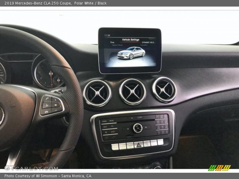 Polar White / Black 2019 Mercedes-Benz CLA 250 Coupe