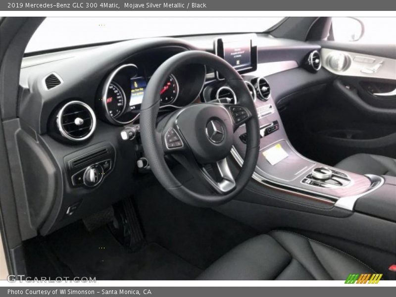 Mojave Silver Metallic / Black 2019 Mercedes-Benz GLC 300 4Matic