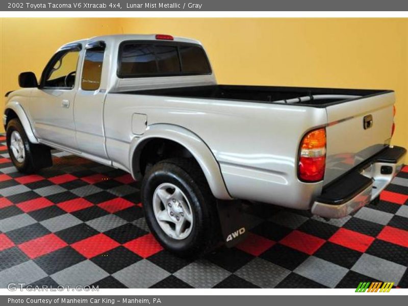 Lunar Mist Metallic / Gray 2002 Toyota Tacoma V6 Xtracab 4x4