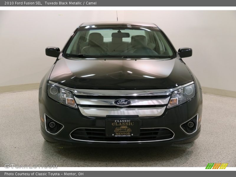 Tuxedo Black Metallic / Camel 2010 Ford Fusion SEL