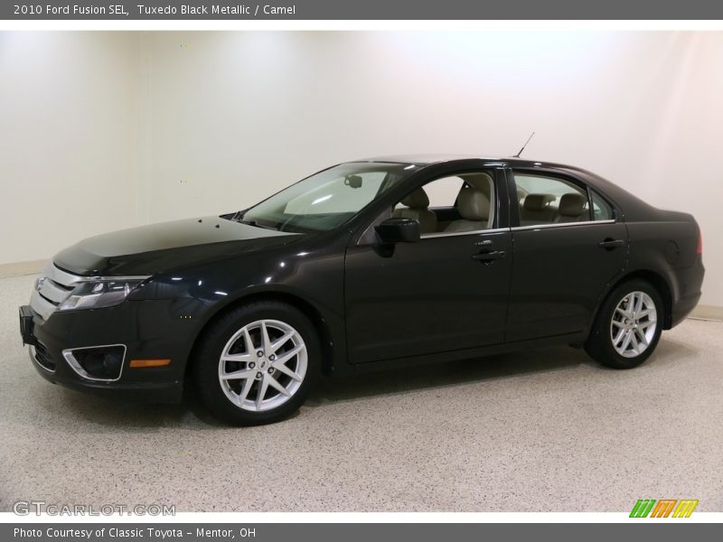 Tuxedo Black Metallic / Camel 2010 Ford Fusion SEL