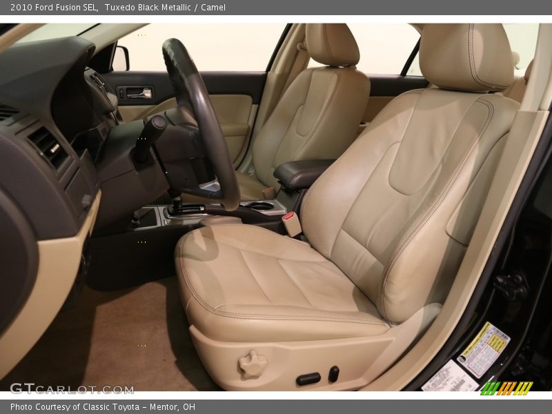 Tuxedo Black Metallic / Camel 2010 Ford Fusion SEL