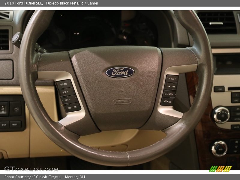 Tuxedo Black Metallic / Camel 2010 Ford Fusion SEL