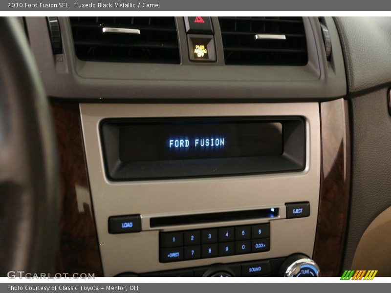 Tuxedo Black Metallic / Camel 2010 Ford Fusion SEL