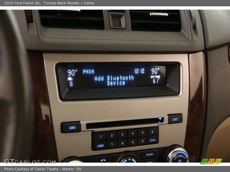 Tuxedo Black Metallic / Camel 2010 Ford Fusion SEL