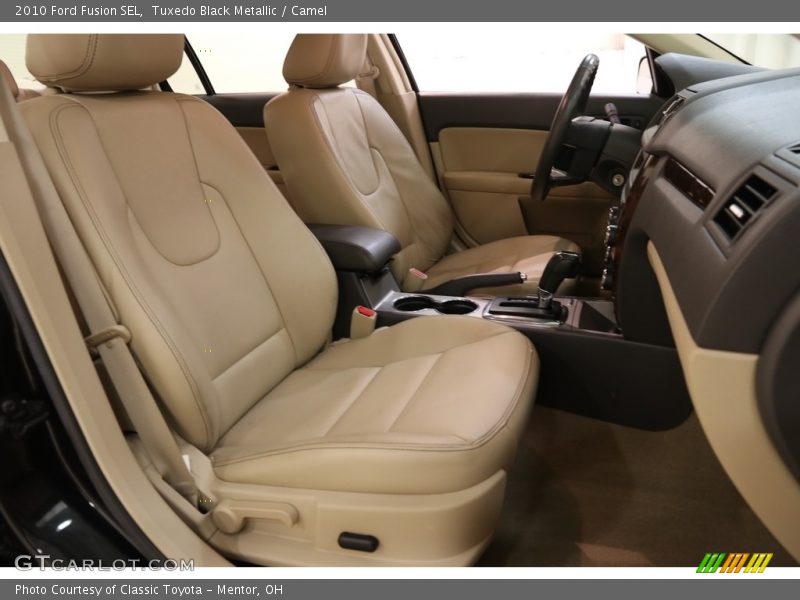 Tuxedo Black Metallic / Camel 2010 Ford Fusion SEL