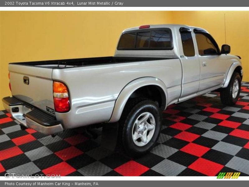 Lunar Mist Metallic / Gray 2002 Toyota Tacoma V6 Xtracab 4x4