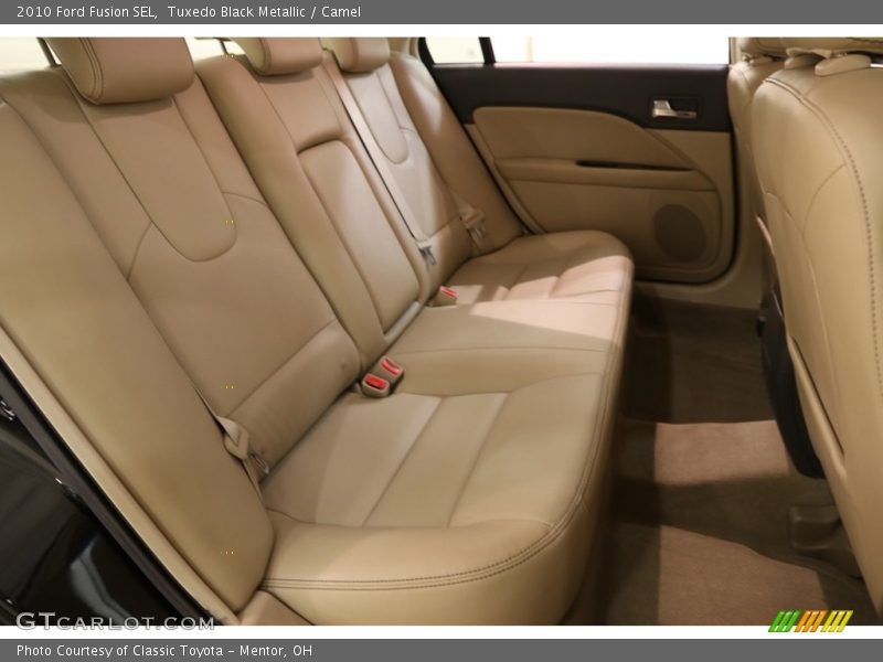Tuxedo Black Metallic / Camel 2010 Ford Fusion SEL
