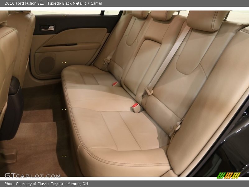 Tuxedo Black Metallic / Camel 2010 Ford Fusion SEL