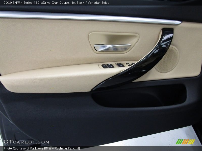 Jet Black / Venetian Beige 2019 BMW 4 Series 430i xDrive Gran Coupe