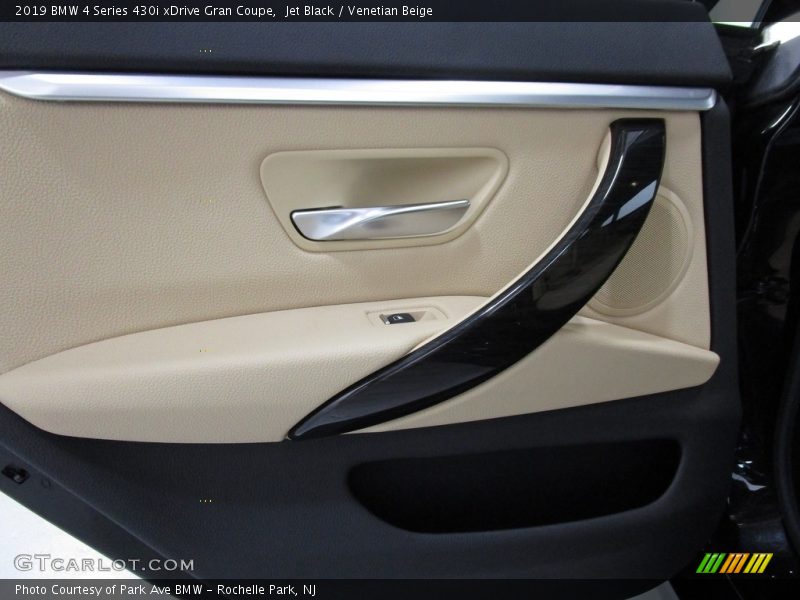 Jet Black / Venetian Beige 2019 BMW 4 Series 430i xDrive Gran Coupe