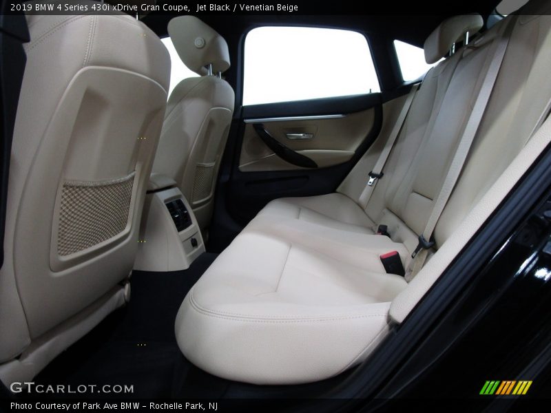 Jet Black / Venetian Beige 2019 BMW 4 Series 430i xDrive Gran Coupe