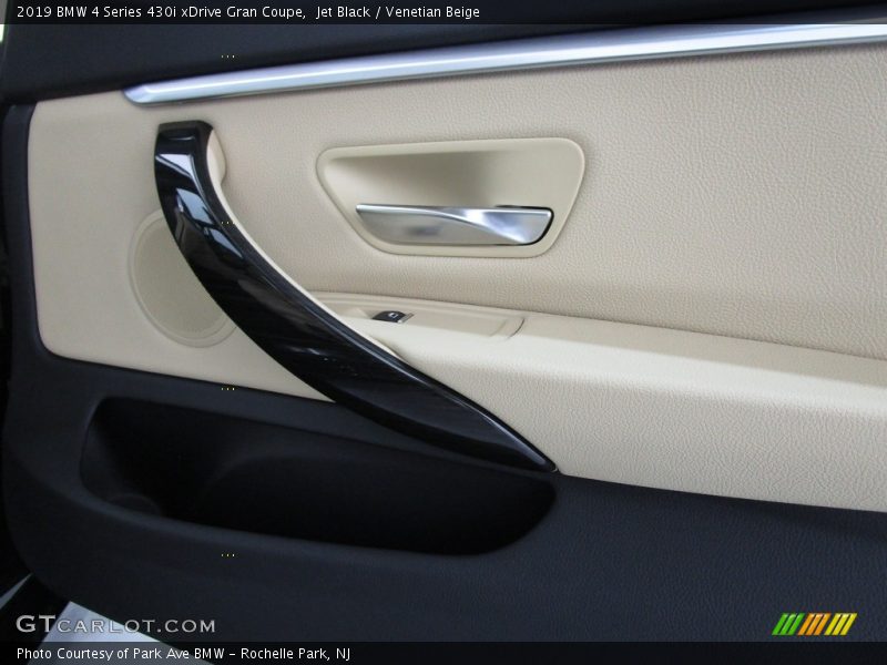 Jet Black / Venetian Beige 2019 BMW 4 Series 430i xDrive Gran Coupe