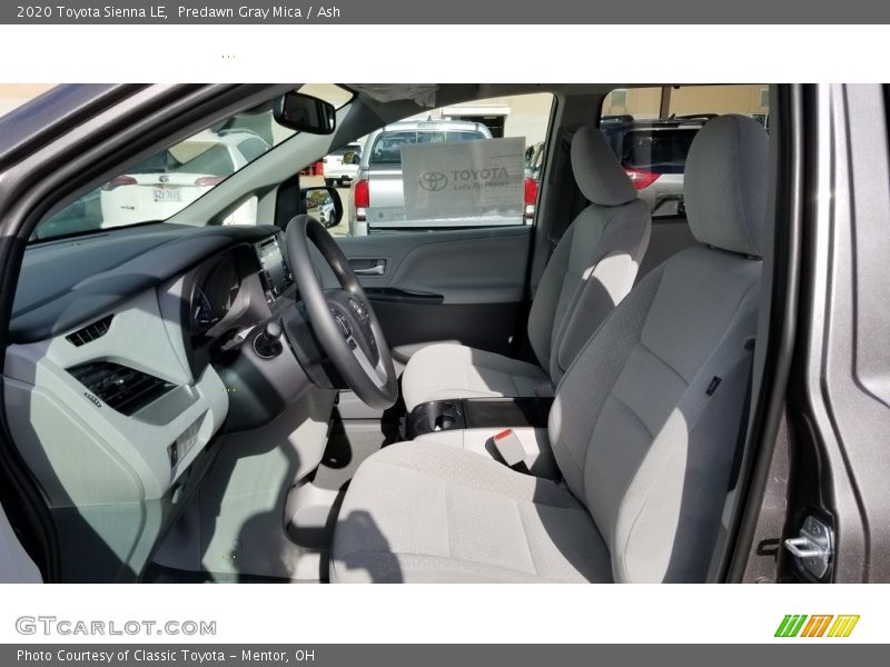 Predawn Gray Mica / Ash 2020 Toyota Sienna LE