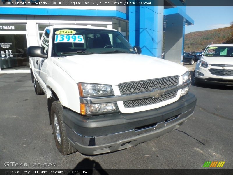 Summit White / Dark Charcoal 2004 Chevrolet Silverado 2500HD LS Regular Cab 4x4