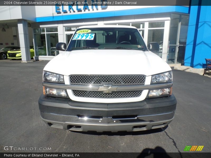 Summit White / Dark Charcoal 2004 Chevrolet Silverado 2500HD LS Regular Cab 4x4