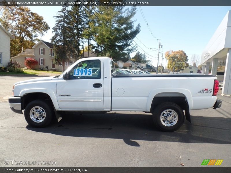 Summit White / Dark Charcoal 2004 Chevrolet Silverado 2500HD LS Regular Cab 4x4