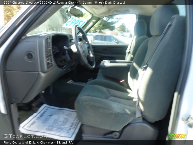 Summit White / Dark Charcoal 2004 Chevrolet Silverado 2500HD LS Regular Cab 4x4