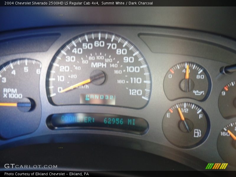 Summit White / Dark Charcoal 2004 Chevrolet Silverado 2500HD LS Regular Cab 4x4