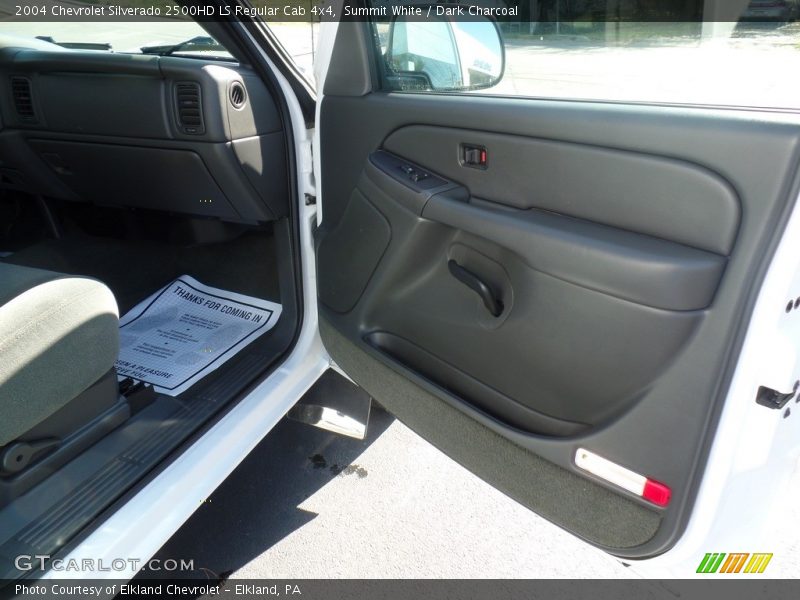 Summit White / Dark Charcoal 2004 Chevrolet Silverado 2500HD LS Regular Cab 4x4