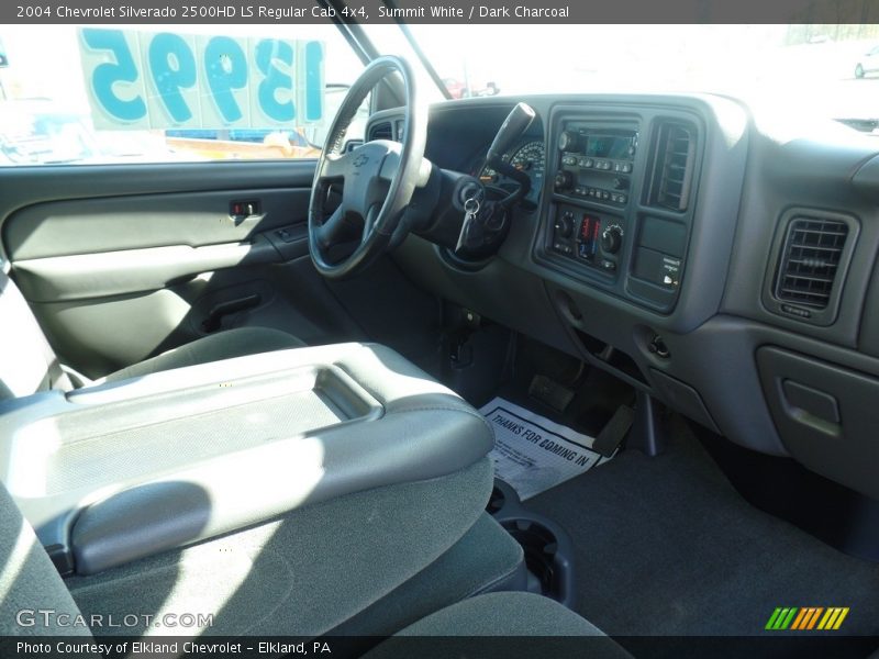 Summit White / Dark Charcoal 2004 Chevrolet Silverado 2500HD LS Regular Cab 4x4