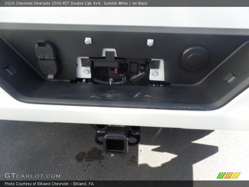 Summit White / Jet Black 2020 Chevrolet Silverado 1500 RST Double Cab 4x4