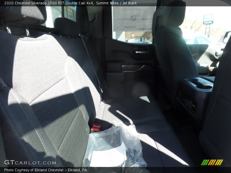 Summit White / Jet Black 2020 Chevrolet Silverado 1500 RST Double Cab 4x4