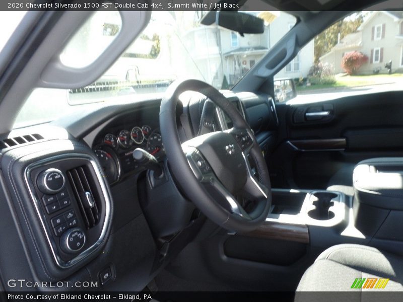 Summit White / Jet Black 2020 Chevrolet Silverado 1500 RST Double Cab 4x4