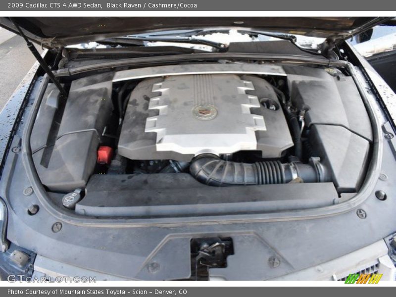 Black Raven / Cashmere/Cocoa 2009 Cadillac CTS 4 AWD Sedan